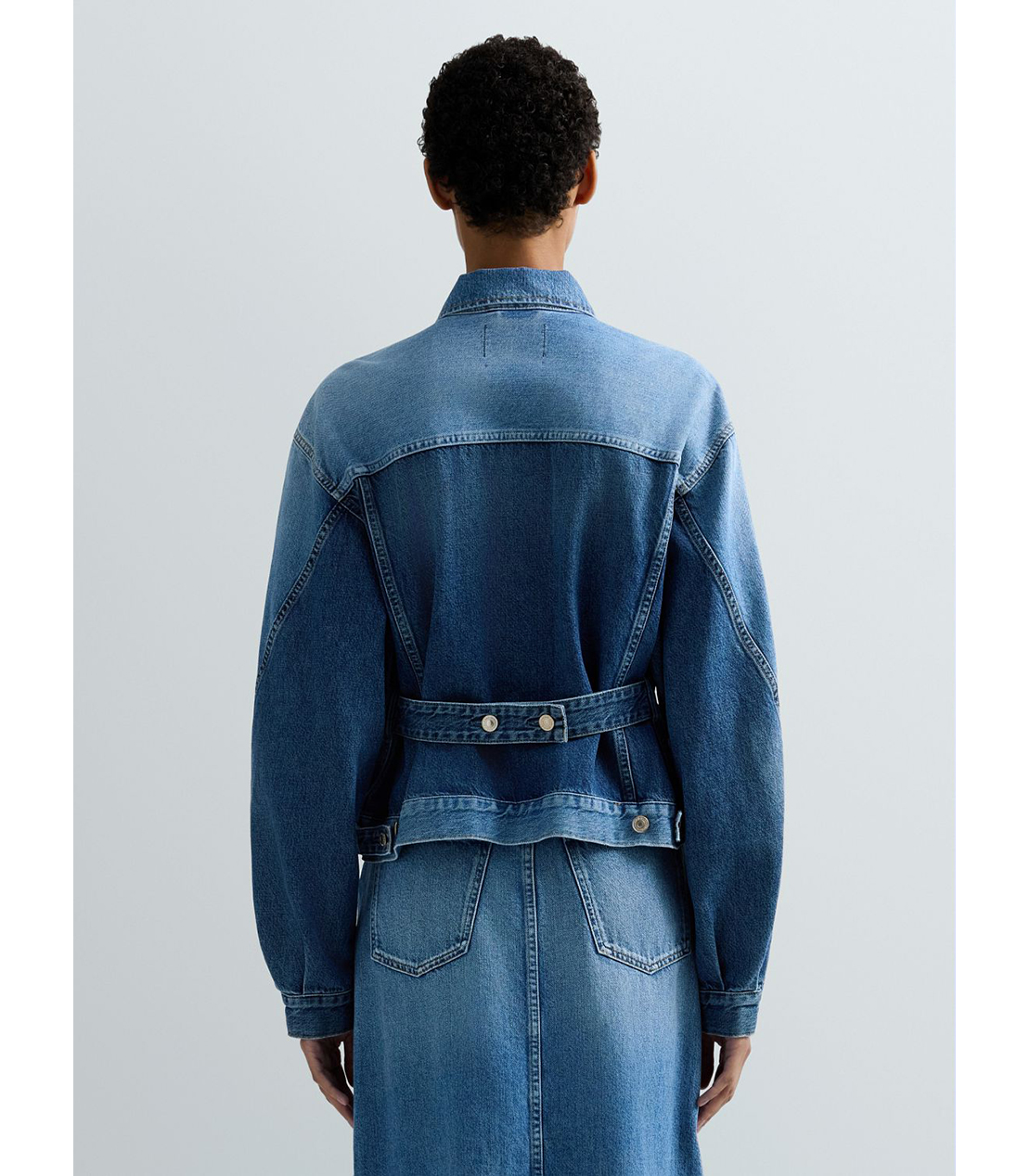 リラックスフィットデニムジャケット 詳細画像 ブルー 3